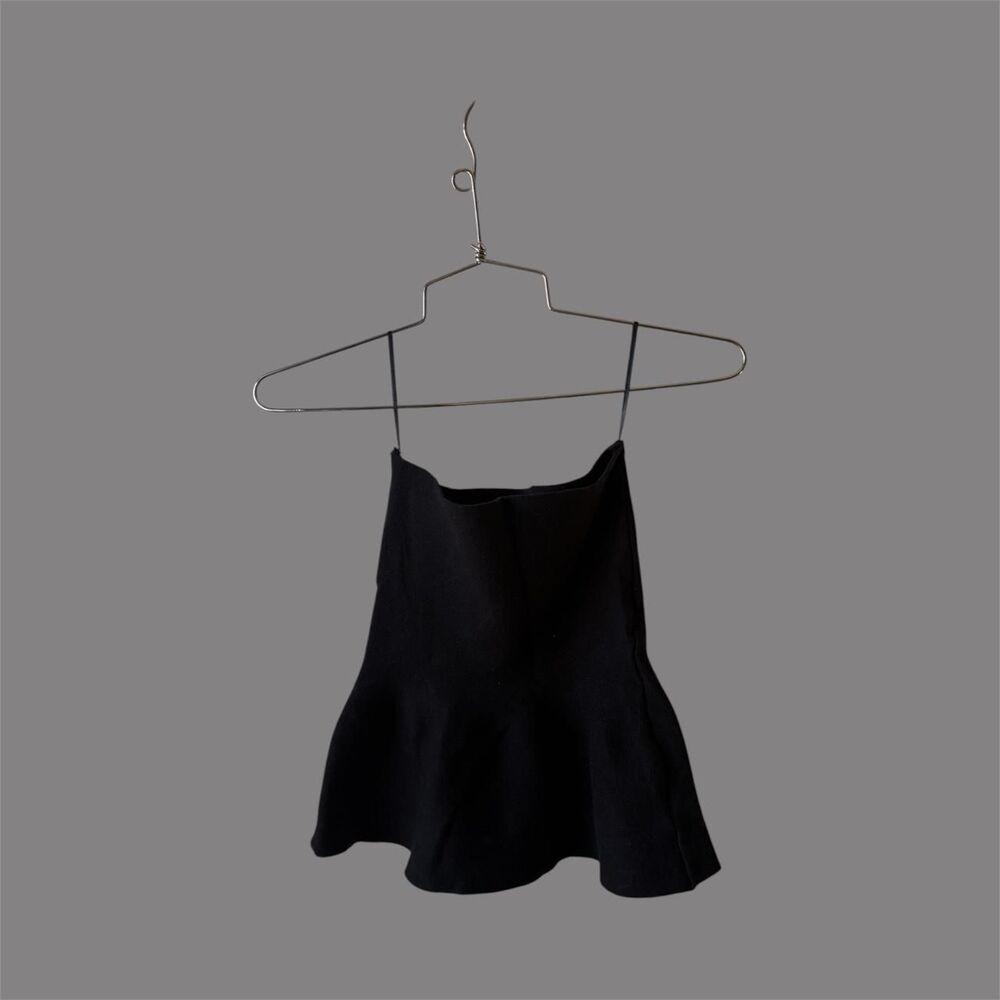 Paper-moon Women's Black Crop-top